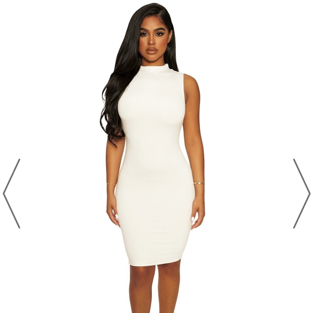 THE NW SLEEVELESS MINI DRESS